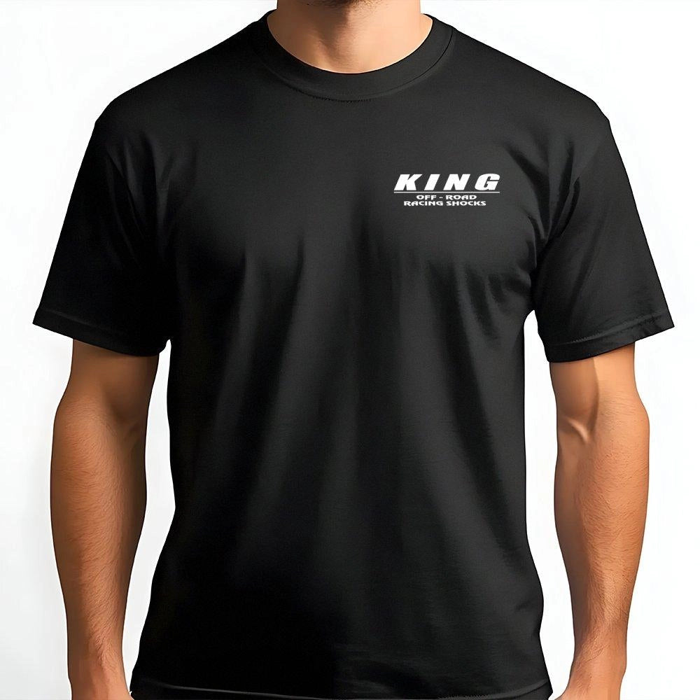 Off-Road Racing T-Shirt | King Shocks Inspired Graphic | Premium Soft Cotton | Automotive Gift for Truck Enthusiasts
