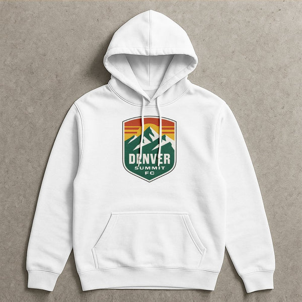 Denver Colorado Hoodie | Retro Mountain Peak Graphic | Premium Cotton Blend | Gift for Hikers and Travel Lovers