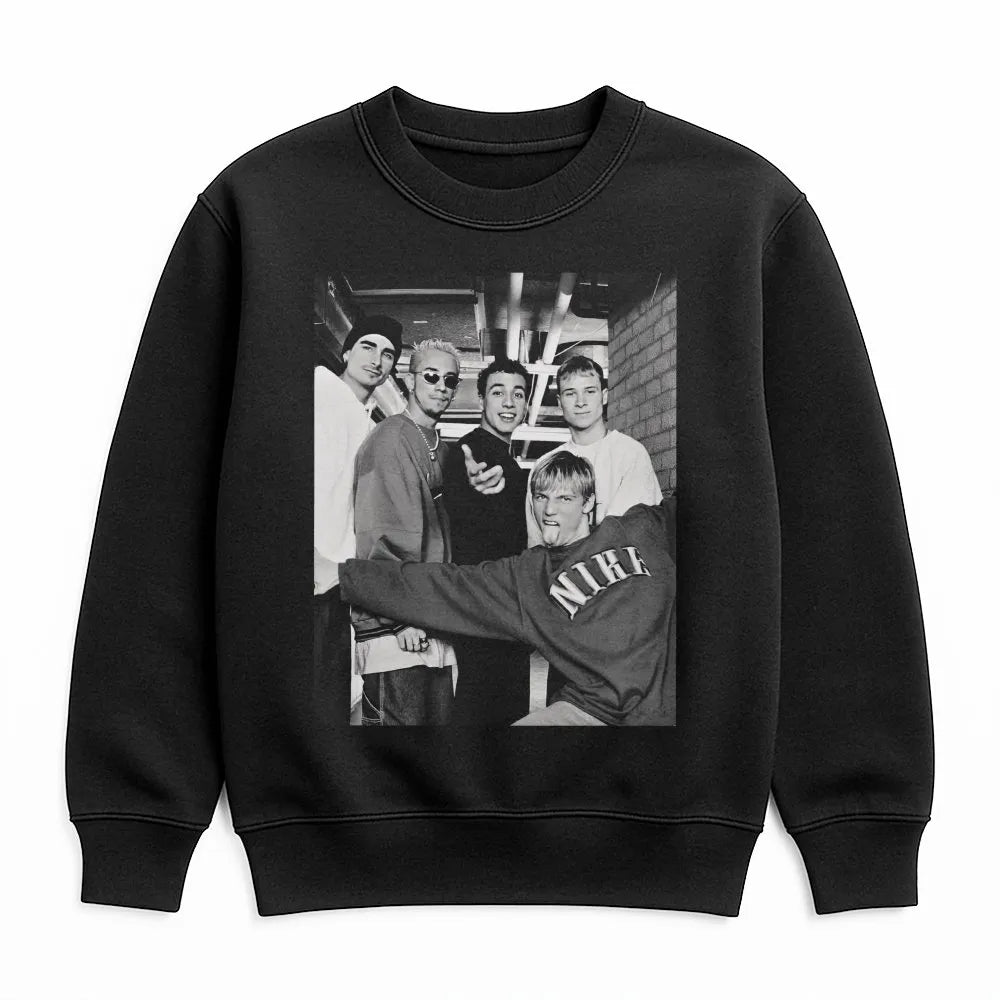Backstreet Boys Sweatshirt | 90s Pop Music Band Graphic | Vintage Unisex Crewneck | Nostalgic Fan Apparel Gift