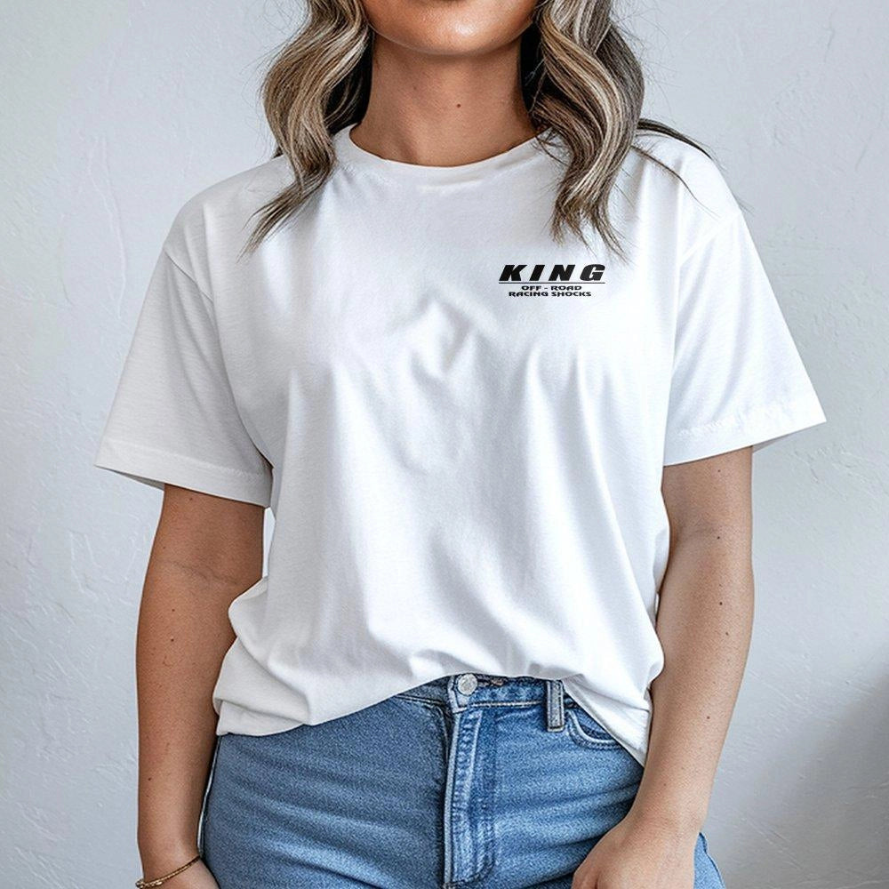 Off-Road Racing T-Shirt | King Shocks Inspired Graphic | Premium Soft Cotton | Automotive Gift for Truck Enthusiasts