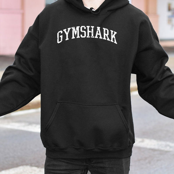 Athletic Graphic Hoodie | Varsity Style Chest Print | Cotton-Polyester Blend | Premium Unisex Pullover for Gym and Streetwear