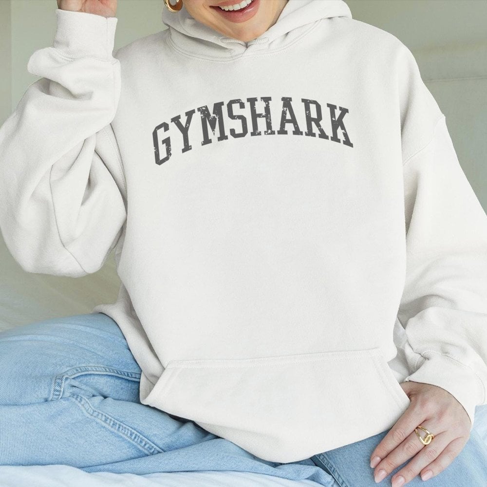Athletic Graphic Hoodie | Varsity Style Chest Print | Cotton-Polyester Blend | Premium Unisex Pullover for Gym and Streetwear