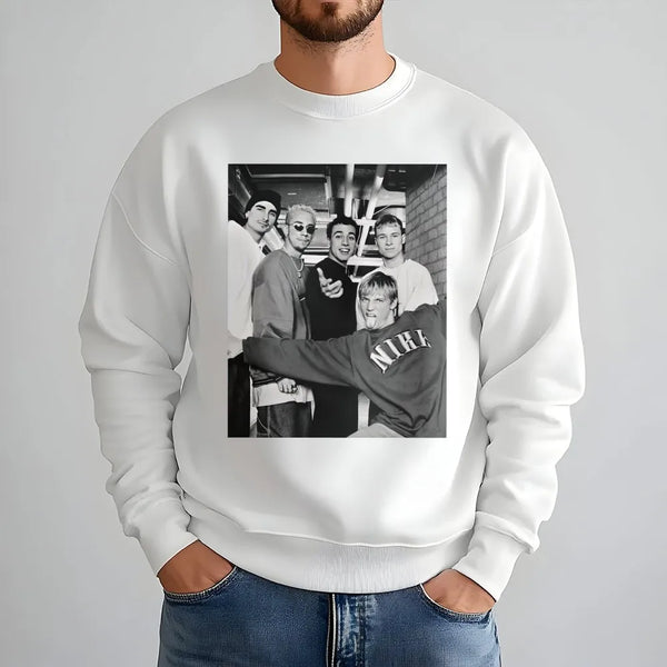 Backstreet Boys Sweatshirt | 90s Pop Music Band Graphic | Vintage Unisex Crewneck | Nostalgic Fan Apparel Gift