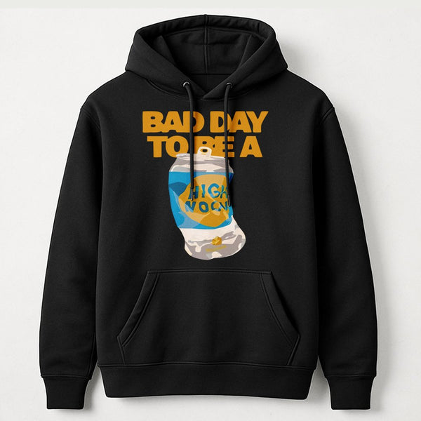 Bad Day To Be A Hard Seltzer Hoodie | Funny Crushed Can Graphic Print | Premium Soft Unisex Sweatshirt | Gift For Party Lover