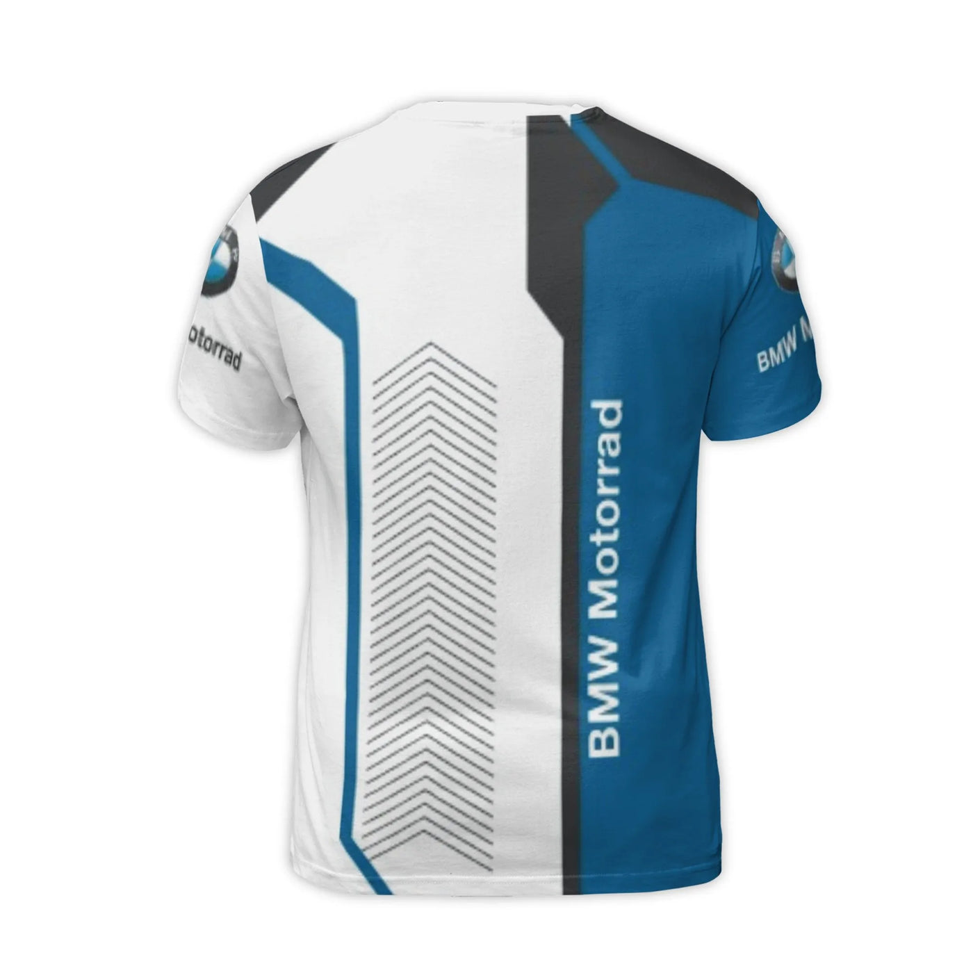 BMW Motorrad Racing T-Shirt | 3D Graphic Performance Print | Premium Polyester Jersey | Gift for Motorcycle Enthusiasts